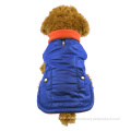 warm Nylon Fabric thickened pocket vest pet jacket